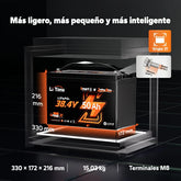 Batería de Litio de Ciclo Profundo LiTime 36V 50Ah con Bluetooth – Grupo 31 para Motor de Arrastre de 120 lb y Aplicaciones Marinas